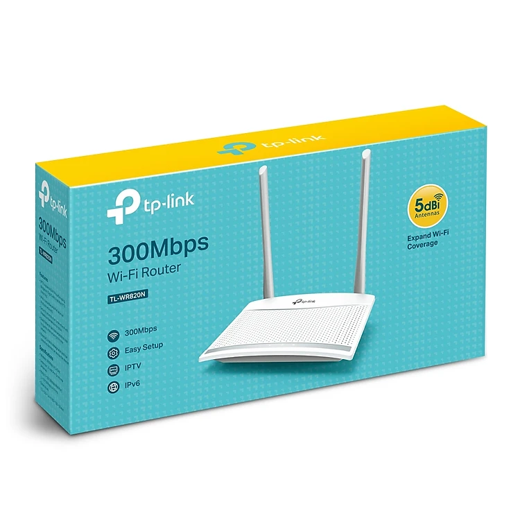 Bộ Phát Wifi TP-Link TL-WR820N Chuẩn N 300Mbps - Hàng Chính Hãng